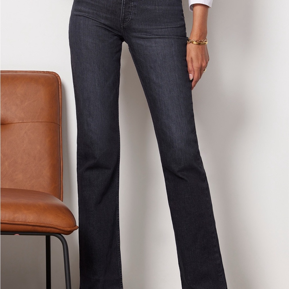 Hudson size 30 baby flare dark grey jeans